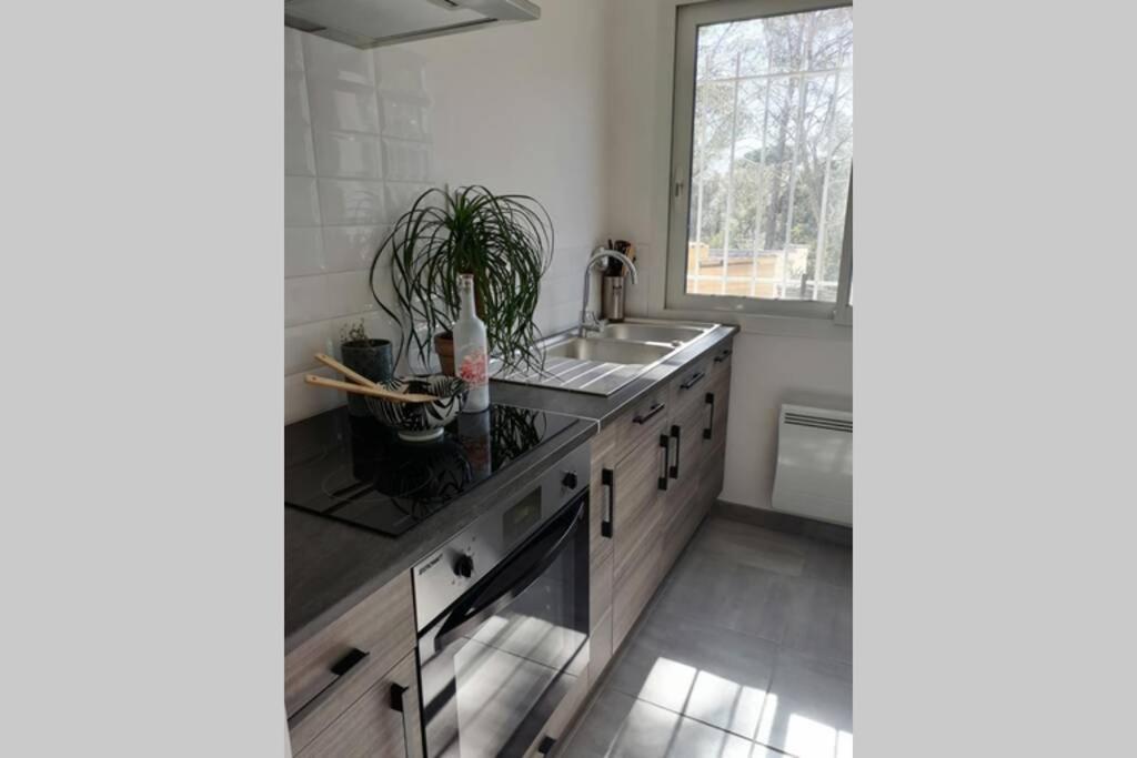 Maison 5 Personnes En Garrigue - Piscine-Spa Prive Langlade Dış mekan fotoğraf